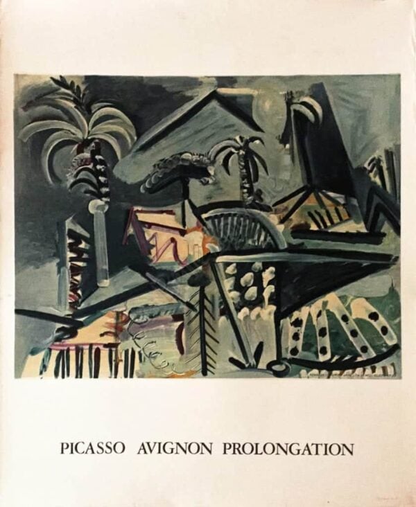 French Exhibition Poster for ‘Picasso Avignon Prolongation’ 1973
