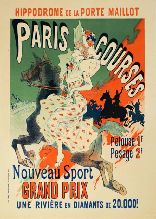 Paris Courses | Maitre de L’Affiche: Plate #61