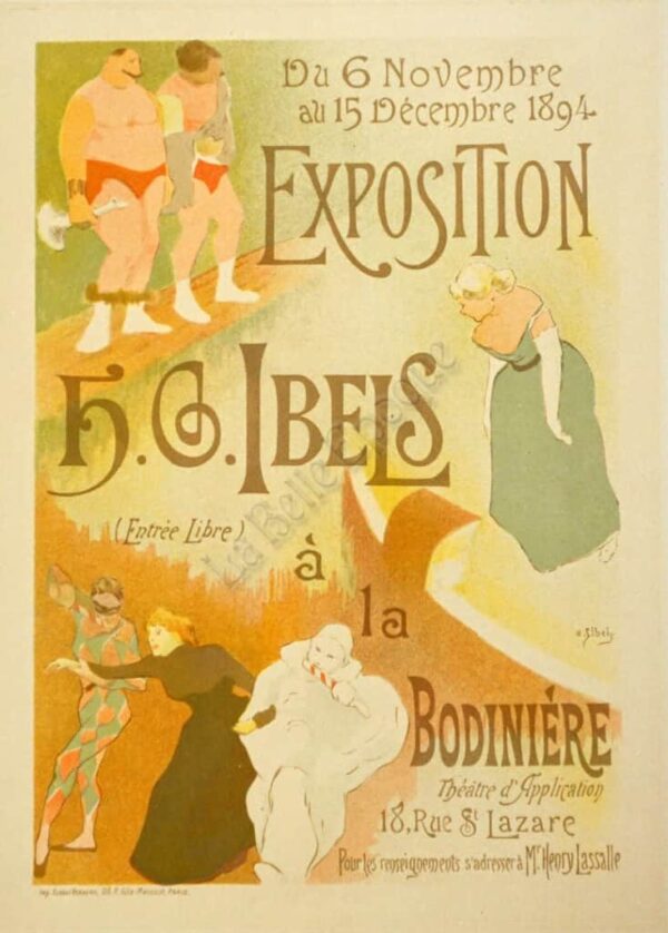 Exposition H.G. Ibels | Maitre de L’Affiche: Plate #138