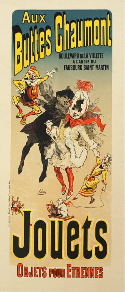 Aux Buttes Chaumont / Jouets | Maitre de L’Affiche: Plate #141