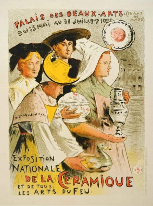 Exposition Nationale de la Ceramique | Maitre de L’Affiche: Plate #162