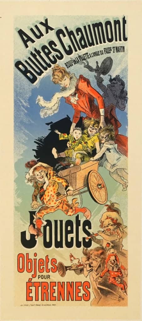 Aux Buttes Chaumont / Jouets | Maitre de L’Affiche: Plate #169