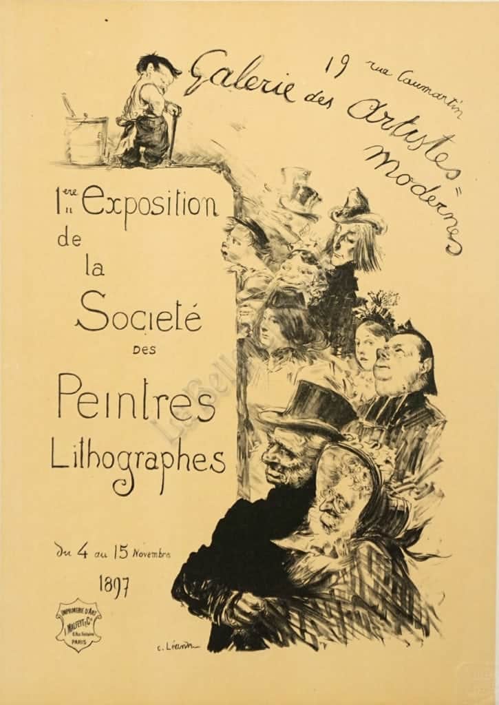 1ere Exposition de la Societe des Peintres Lithographes | Maitre de L’Affiche: Plate #206