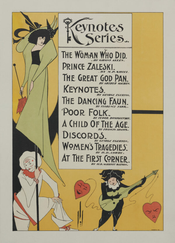 American Keynote Series Vintage Poster by Beardsley, 1896