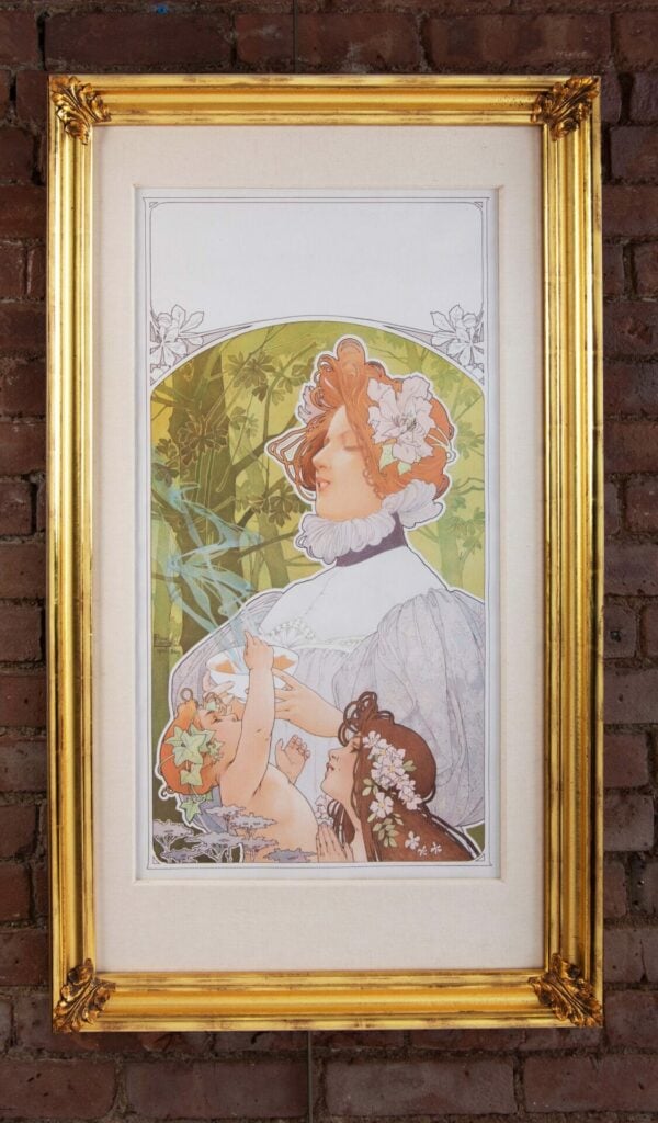 Belgian Vintage Poster ‘Cacao a Driessen’ by Privat-Livemont, 1900