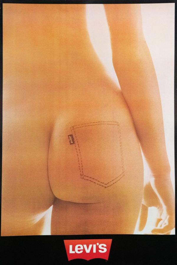 Dutch Vintage Advertising Poster ‘Levi’s’ by Ida Van Bladel, 1971