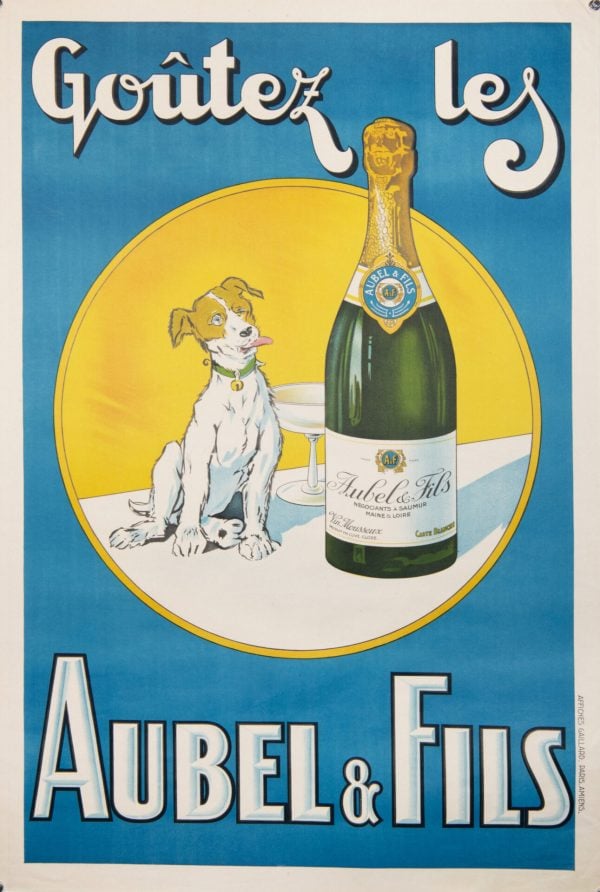 French Vintage Advertising Poster ‘Aubel & Fils’ 1935