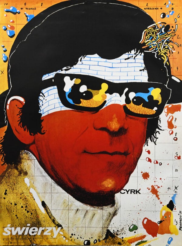 Polish Vintage Advertisement ‘Swierzy’ by Pagowski, circa 1977