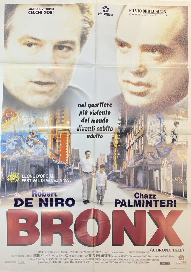 Italian Movie Poster ‘Bronx (A Bronx Tale)’ 1993
