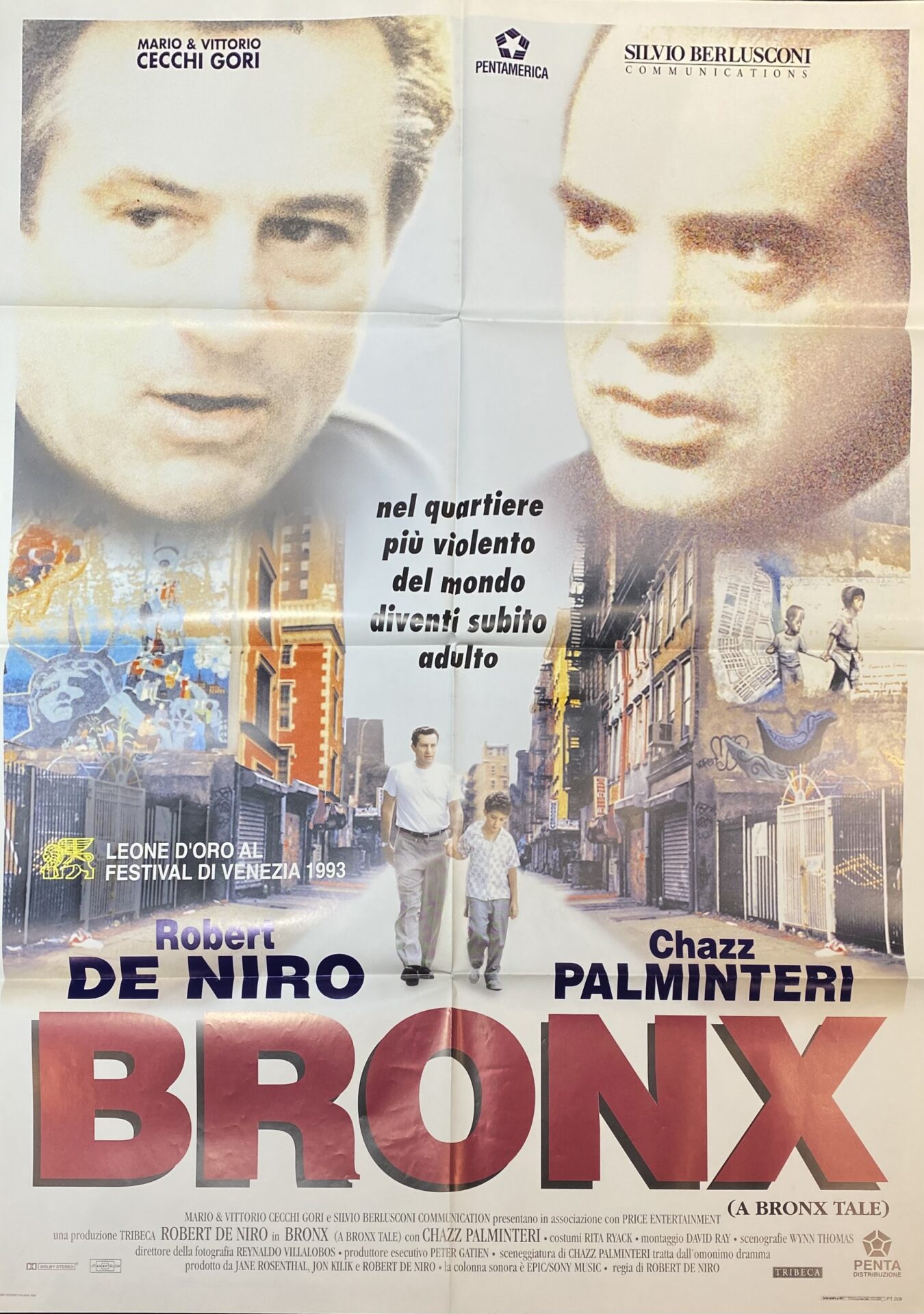 Italian Movie Poster 'Bronx (A Bronx Tale)' 1993
