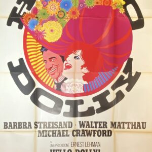 Vintage Movie Poster 'Hello Dolly!' by Richard Amsel, 1969