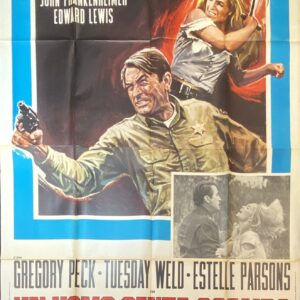 Vintage Italian Movie Poster 'Un Uomo Senza Scampo (I Walk the Line)' 1970