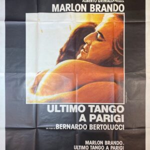 Vintage Italian Movie 'Ultimo Tango A Parigi (Last Tango in Paris)' 1972