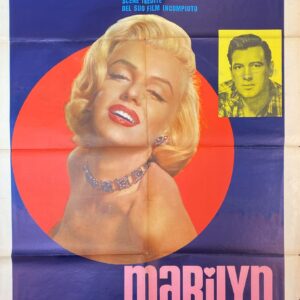 Italian Movie Poster ' Marilyn - IL Mito Di Un’Epoca (Marilyn Monroe Documentary)' 1963