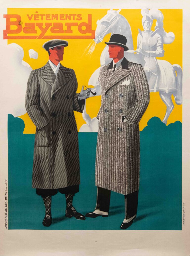 Original Vintage French Advertising Poster for Bayard, 1932
