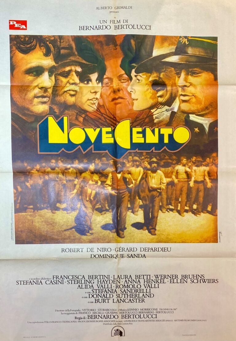 Vintage Italian Movie Poster ‘Nove Cento (1900)’ 1976