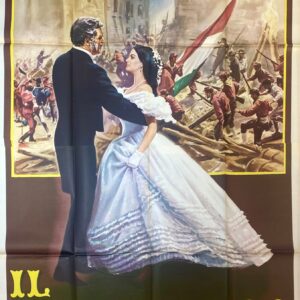 Vintage Italian Movie Poster 'IL Gattopardo (The Leopard)' 1963