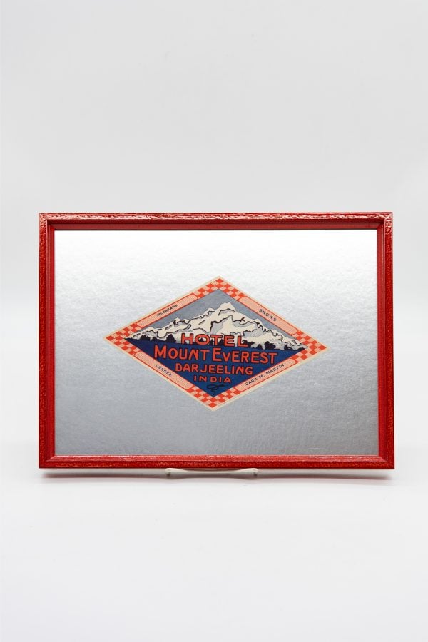 Original Vintage Framed Luggage Travel Labels