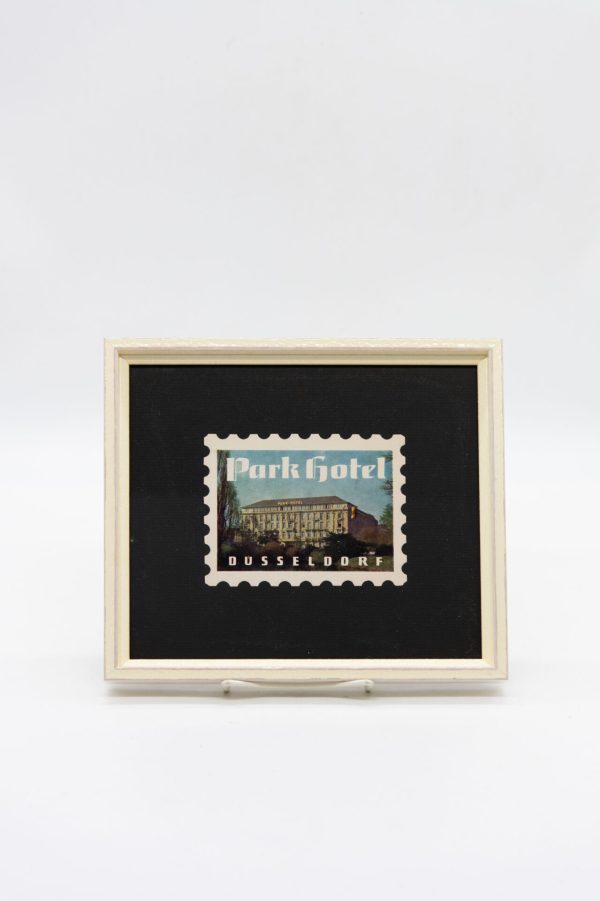 Original Vintage Framed Luggage Travel Labels - Image 8