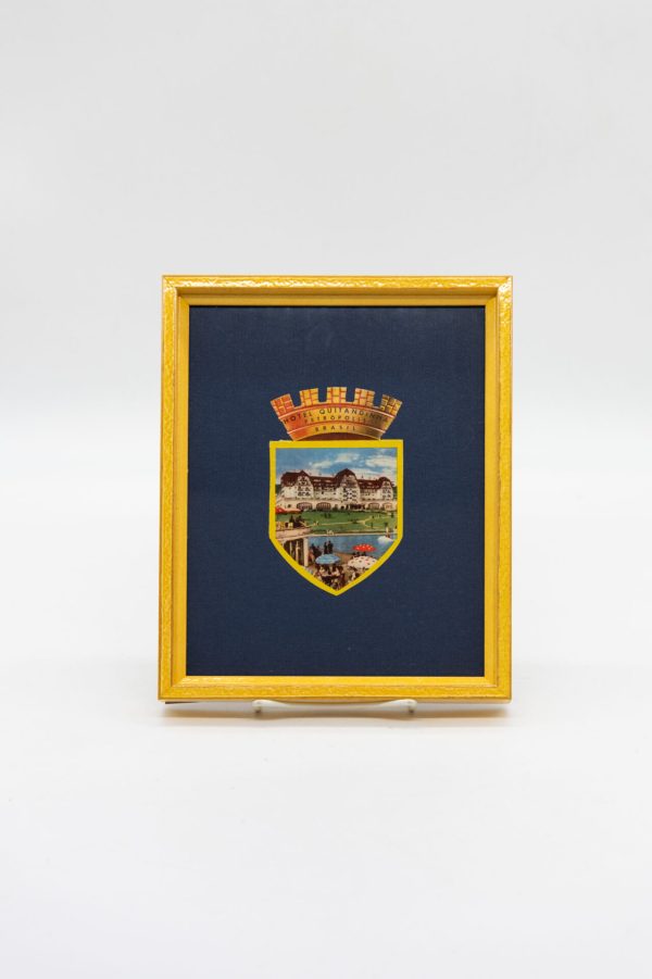 Original Vintage Framed Luggage Travel Labels - Image 5