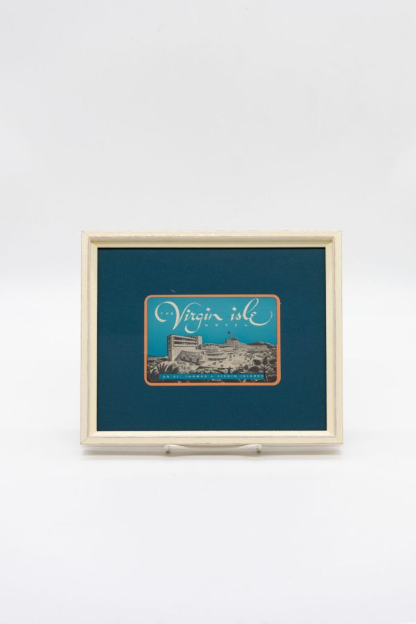 Original Vintage Framed Luggage Travel Labels - Image 7