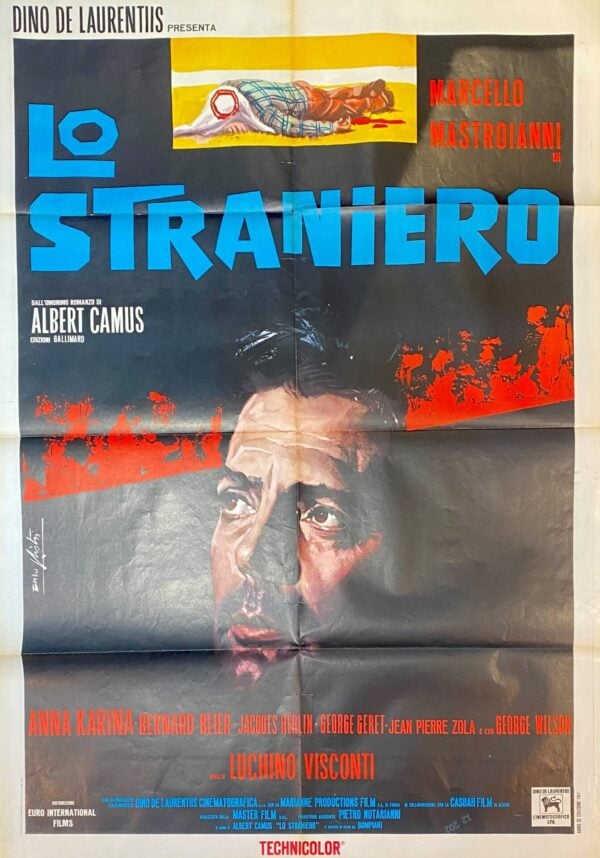 Vintage Italian Movie ‘Lo Straniero (The Stranger)’ 1967